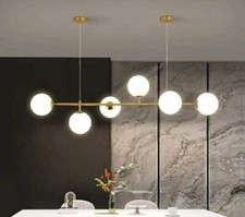 Lampadario moderno Oro 6 sfere