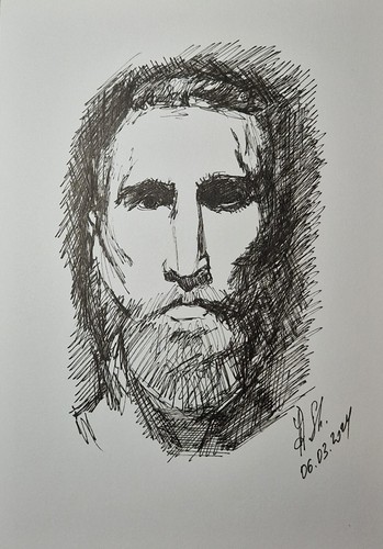 Disegno inchiostro originale