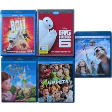 Disney Blu-Ray DVD Lot 5 Bolt
