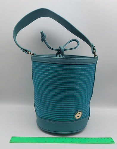 Borsa secchiello sisley blu - a,