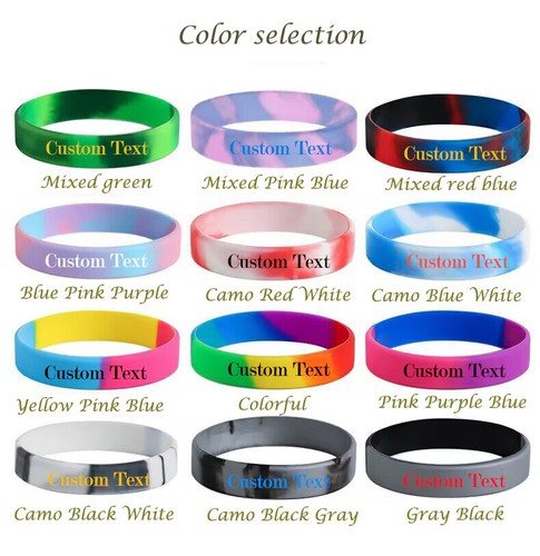 Braccialetti silicone - braccialetti,