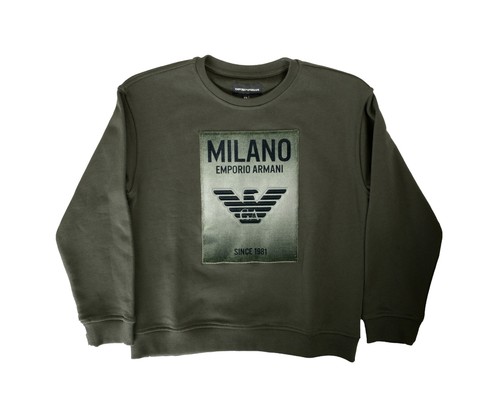 Felpa girocollo emporio - felpa, armani
