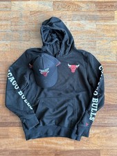 Chicago Bulls Felpa New Era Small Uomo + Cappello Mitchell And Ness