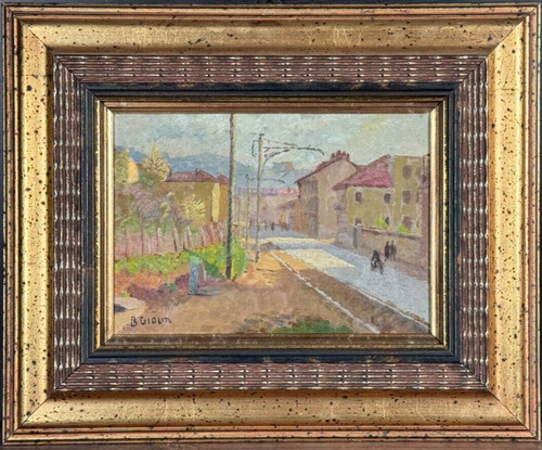 Quadro olio tavola - quadro, giolito