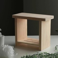 HINOKI Sedia da Bagno Sgabello
