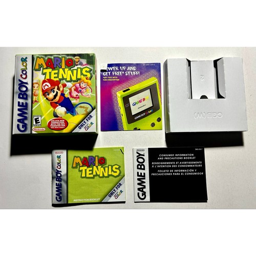 Mario tennis game - mario, boy