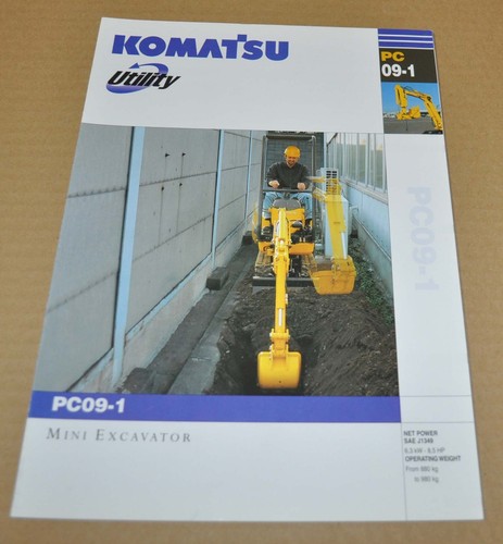 Komatsu pc09 escavatore - pc09-1,