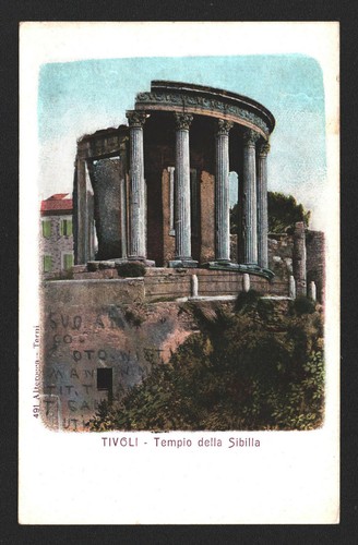 Tivoli tempio della - tempio, sibilla