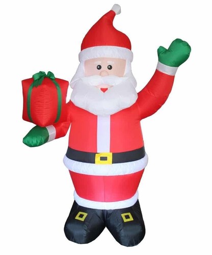 Gonfiabile babbo natale regalo - gonfiabile,
