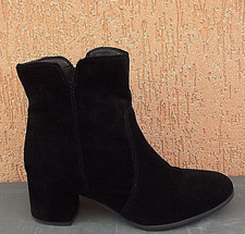 PRIMO PIANO Stivaletti Tronchetti EU 37 Vera Pelle Tacco H 5cm ho Moma Pantanett