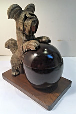 ANTICA SCATOLA HUMIDOR CANE