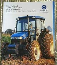 Factory New Holland Dealership Spec Brochure 1996 Trattori TND/TNS 40 a 62 HP