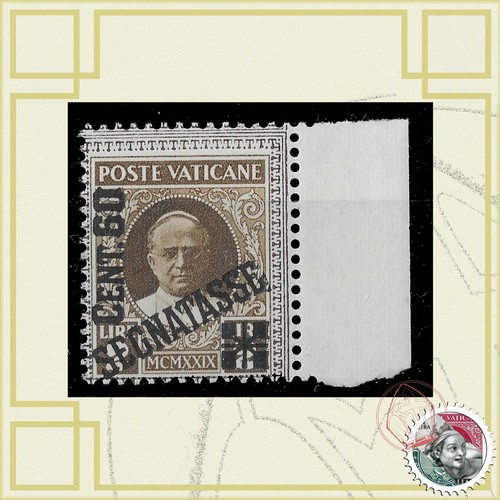 Vaticano segnatasse 1931 - -,