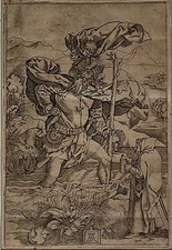 Antica stampa incisione