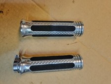 Manopole Cromate per manubrio da 22 - De Pretto Moto. Honda Hornet