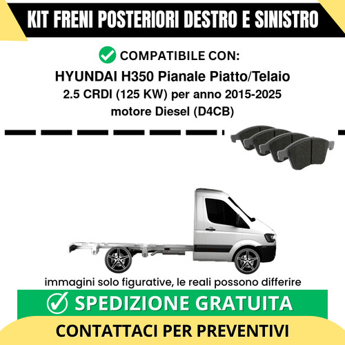 Pastiglie freno posteriori - pastiglie,