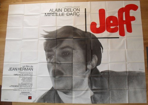 Jeff alain delon affiche - jeff,