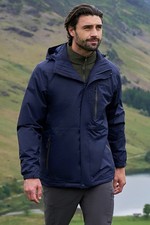 Giacca impermeabile uomo Mountain Warehouse 3 in 1 impermeabile impermeabile impermeabile softshell interno