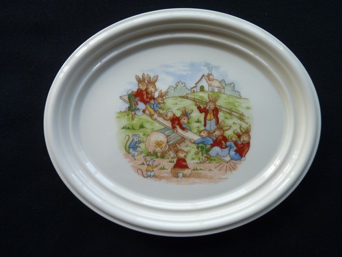 Royal doulton bunnykins - royal, oval