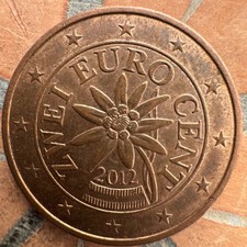 Austria 2 centesimi di euro