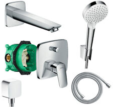Hansgrohe incasso Logis rubinetto vasca da bagno set rubinetto vasca iBox ingresso vasca