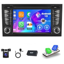 2+64G Android DAB+ autoradio Carplay GPS per Audi A4 8E S4 B6 B7 RS4 Seat Exeo