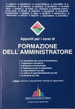 Appunti per i corsi di formazione dell'amministratore