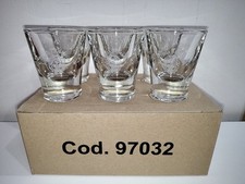 Vecchia Romagna set 6 bicchieri Shot in vetro nuovi Brandy