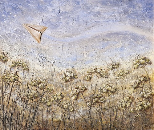 Quadro moderno dipinto - quadro, mano