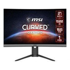 MSI Optix G27C6P 27" 165 Hz Full HD LED Gaming Monitor Curvo 1500R - Nero