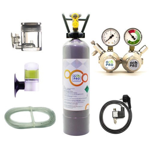Impianto co2 con - riduttore, di