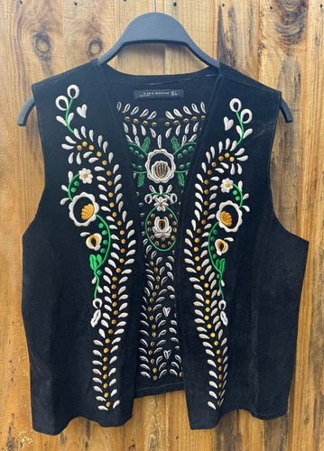 Gilet zara scamosciato - zara,