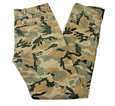 Levi’s Gridley Pantaloni Chino Mimetici Olmo Uomo 34x34 Combat Jeans 55688-0034 Esercito