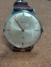 VETTA Watch Orologio Vintage Da Polso Anni 60 Movimento Meccanico