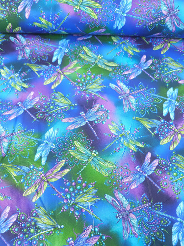 Fiume libellula 100 cotone - fiume, 100%