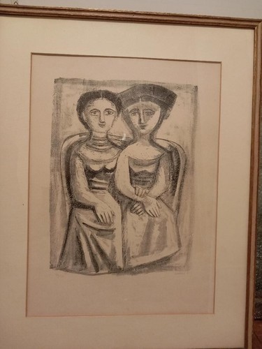 Litografia massimo campigli - litografia,