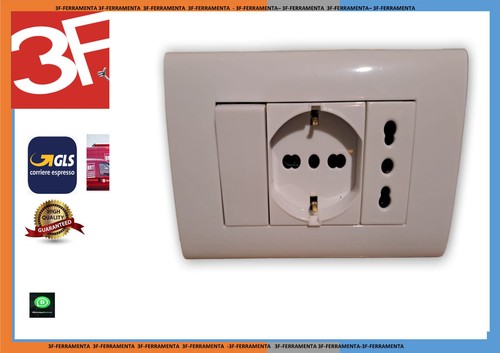 Placca posti completa presa - 3,