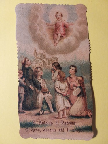 Santino holy card - card, s
