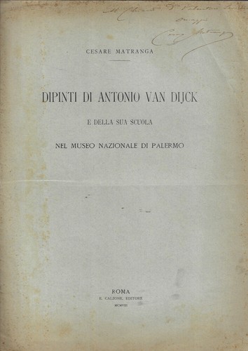 Dipinti antonio van dijgk - antonio, e