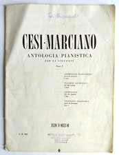 Spartito Cesi-Marciano Antologia Pianistica Per La Gioventu' Music Sheet Ricordi