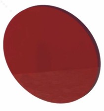 Disco in plexiglass rosso