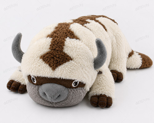 Peluche bisonte cielo volante