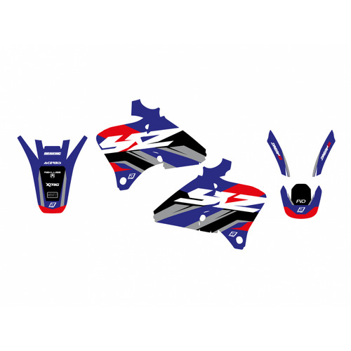 Kit adesivi grafiche yamaha - adesivi,