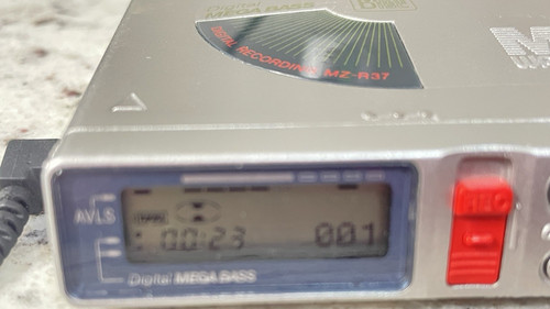 Sony r37 walkman minidisc - sony, mz-r37
