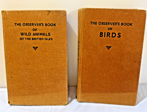 Vintage observer book pair - vintage,