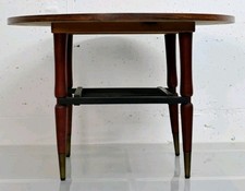 Tavolino DESIGN ANNI 60 FGS Tavolo Fumo Rotondo Salotto Sala Arredamento Vintage