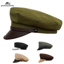 Cappello Moto Sterkowski ELVIS Cotone Motociclista Vintage Urban Uomo Retrò