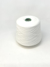 STOCK FILATO ZEGNA MILLENIUM  100% FINE MERINO WOOL Nm 2/60 BIANCO  840g