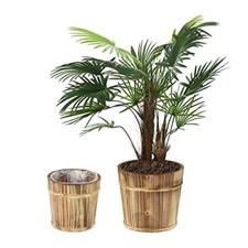 Relaxdays Vaso in Legno in Set
