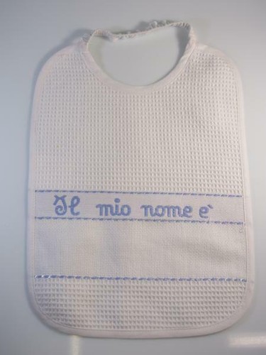 Bavaglia bavetta mio nome - bavaglia,